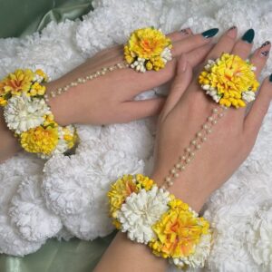 Lime Sorbet Bloom Gajras