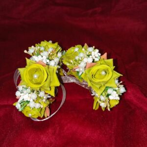 Lime Radiance Floral Gajras