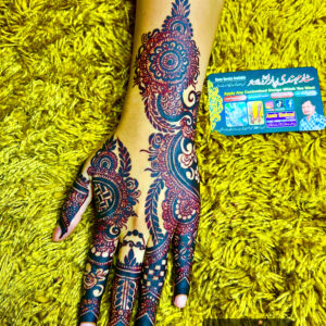 Simple Bail Party Mehndi Design