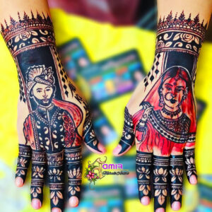 Portrait Bridal & Party Mehndi Design