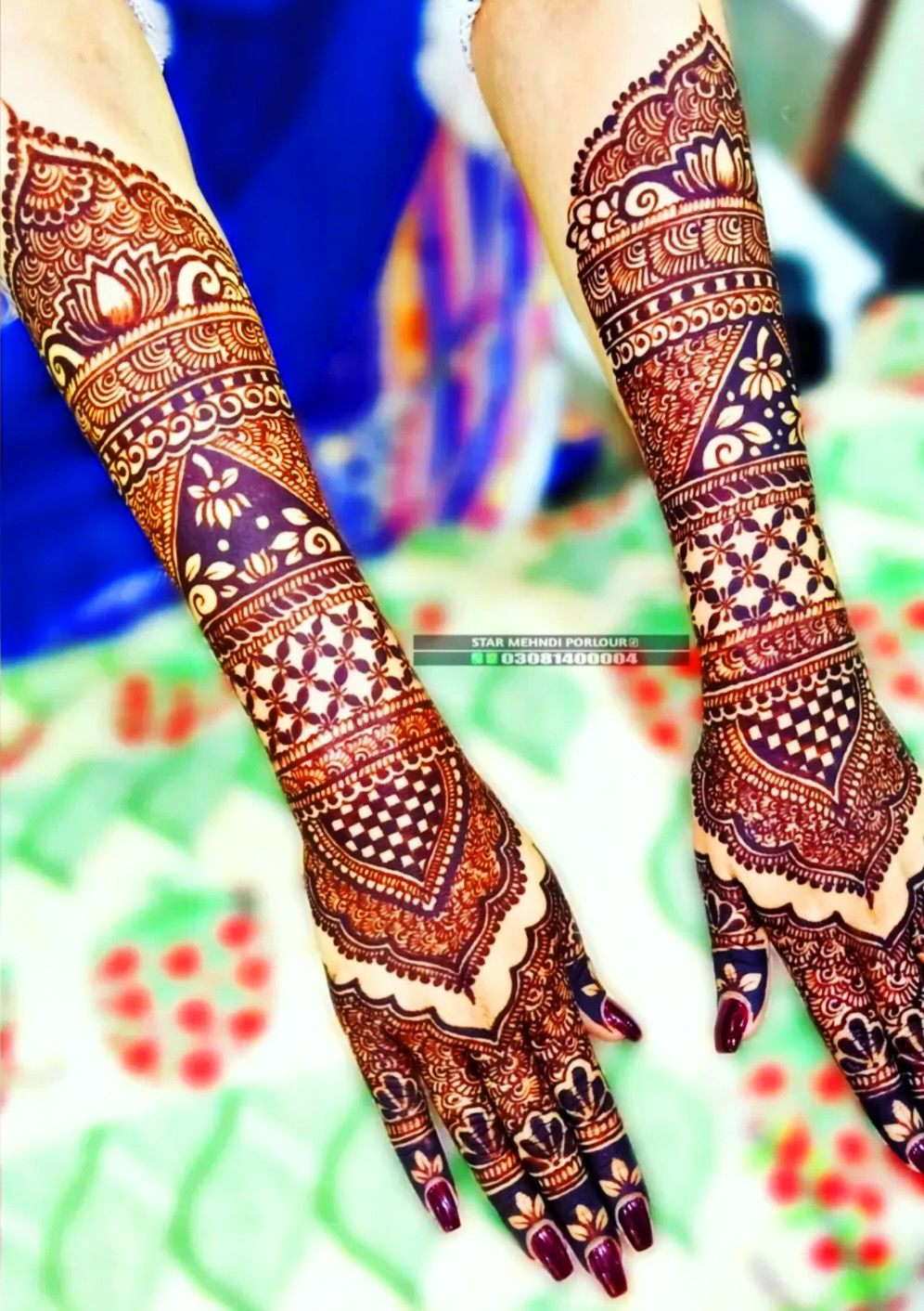 Signature Bridal Mehndi Design