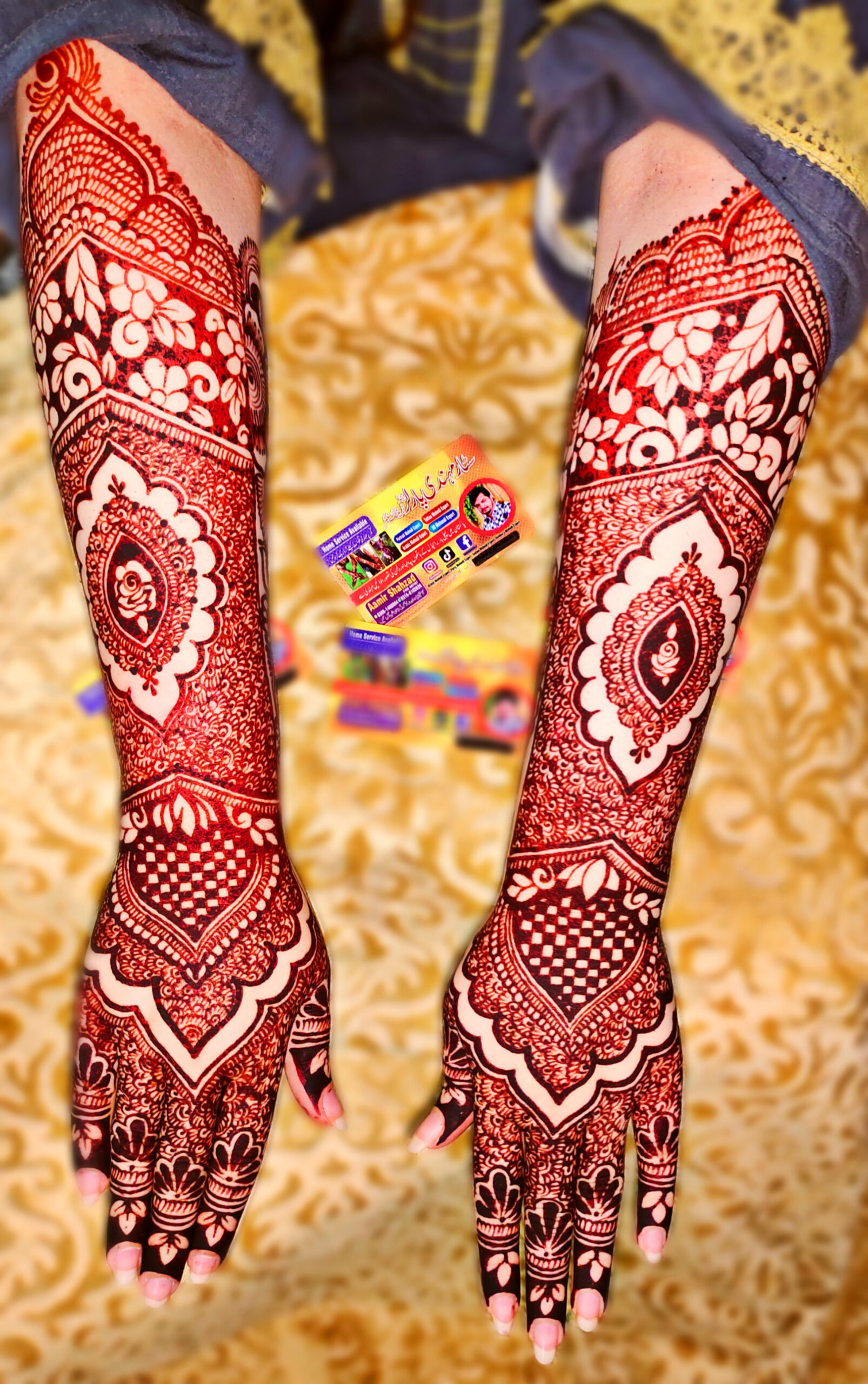 Signature Bridal Mehndi Design