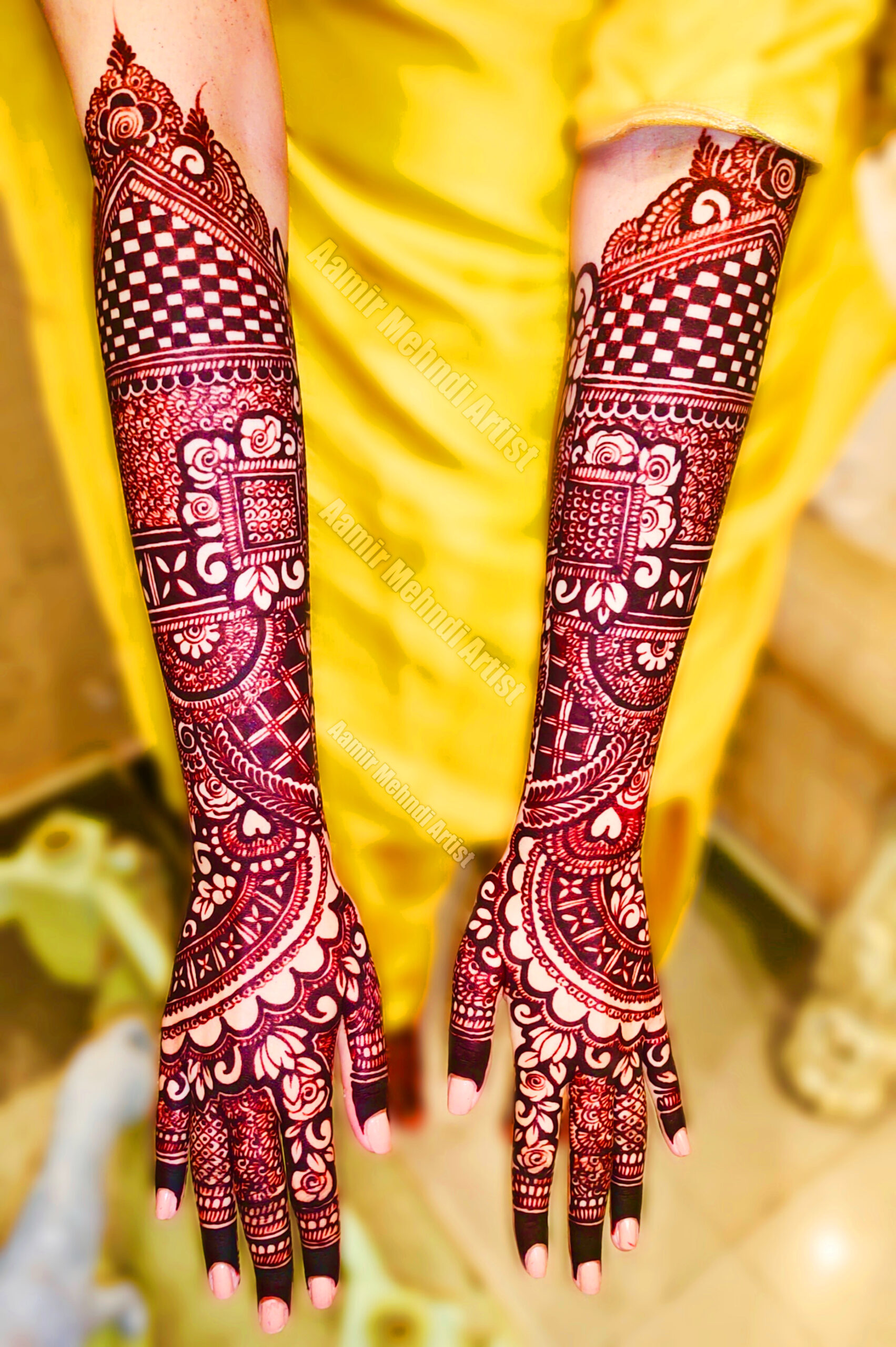 Royal Signature Bridal Mehndi Design