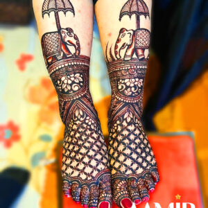 Mughal Majesty Feet Mehndi