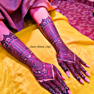Elite 4-Quarter Signature Bridal Mehndi