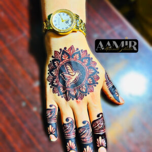 Solitary Songbird Party Mehndi