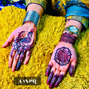 Peacock Elegance Party Mehndi