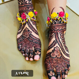 Regal Anklet Luxe Foot Mehndi