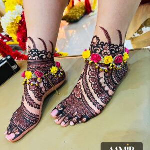 Regal Anklet Luxe Foot Mehndi