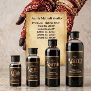 Premium Professional Injection Mehndi Color Fixer