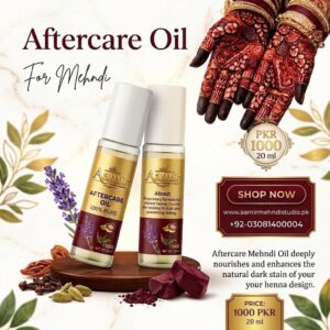 Aftercare Mehndi Oil - Deep Color Booster