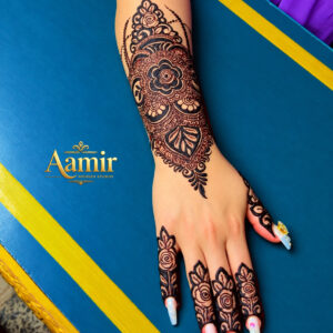 Royal Mandala Sleeve Party Mehndi Design